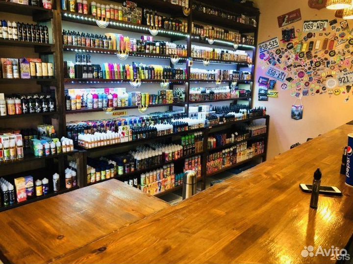 Готовый бизнес – популярный вейпшоп в центре
