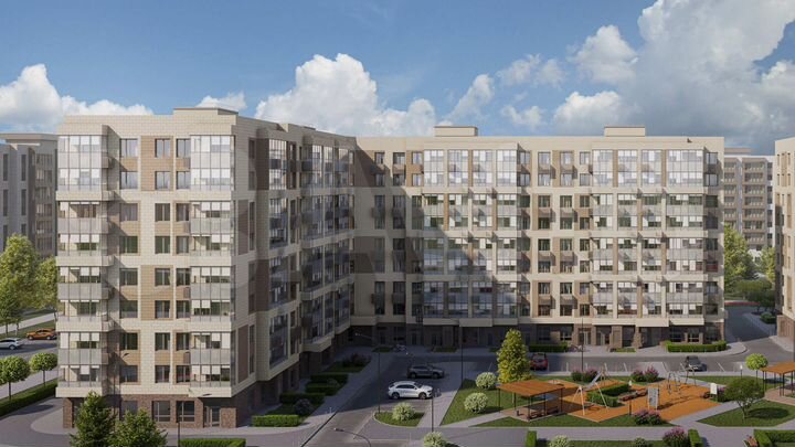 3-к. квартира, 80,3 м², 7/9 эт.