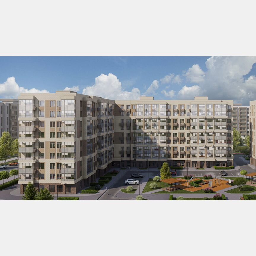 3-к. квартира, 80,4 м², 7/9 эт.