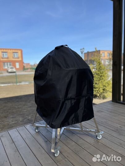 Чехол для барбекю цвет темно-синий (диаметр 75 см)