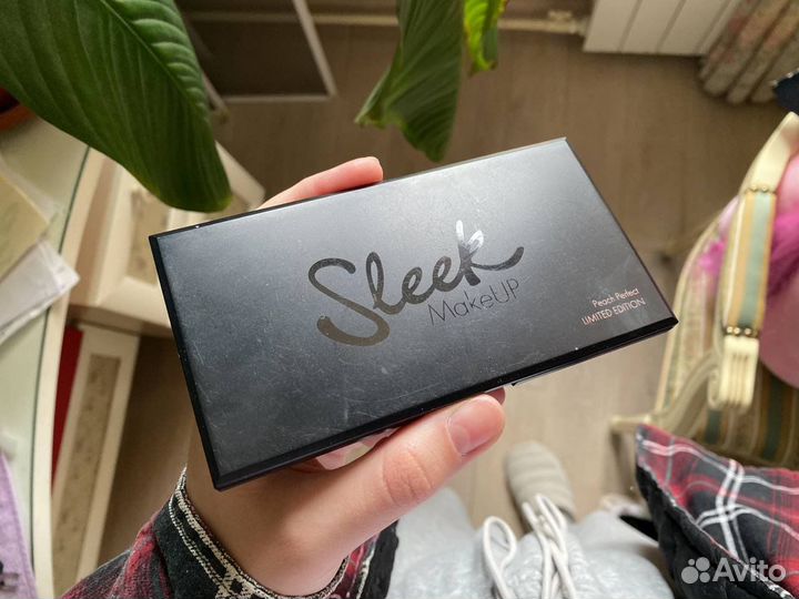 Палетка теней Sleek оранжевые, теплые оттенки