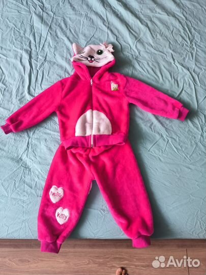 Новый плюшевый костюм 80-86