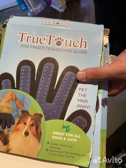 Перчатка-расческа