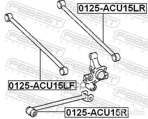 Тяга 48730-48050 febest 0125-ACU15LR 0125-ACU15LR