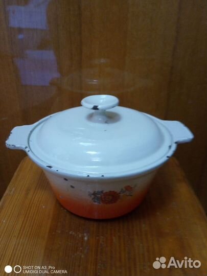 Посуда чугунная эмалированная