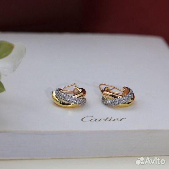 Cartier серьги