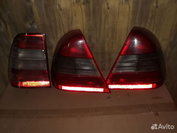 Mercedes с 180 w 202 стекла на фары