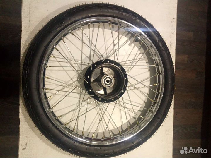 Переднее колесо на альфу