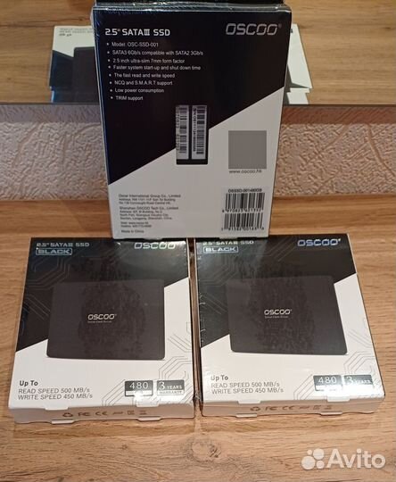 SSD 480gb новые