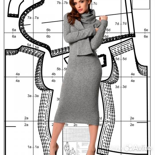 Делаю лекала для одежды