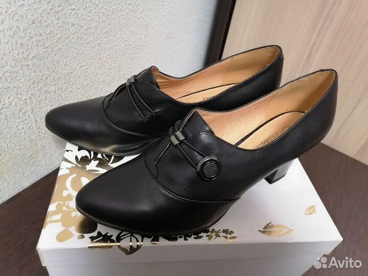 Туфли ботильоны женские новые нат кожа 40р