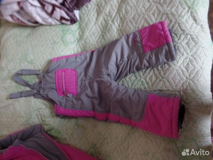 Зимний комплект для девочки.98.Donilo