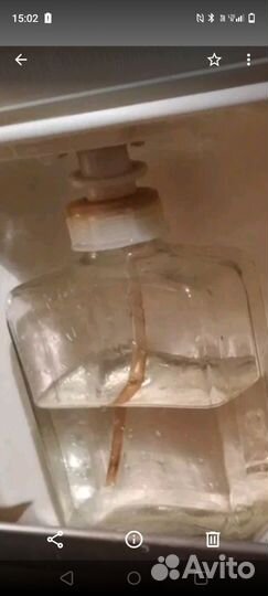 Бутылочки из холодильника