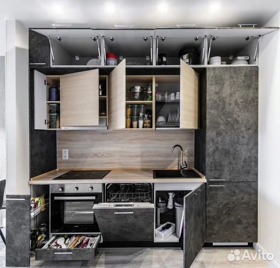 Кухонный гарнитур для маленькой кухни