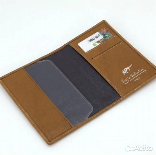 Обложка для паспорта S.Valentini кожа новая