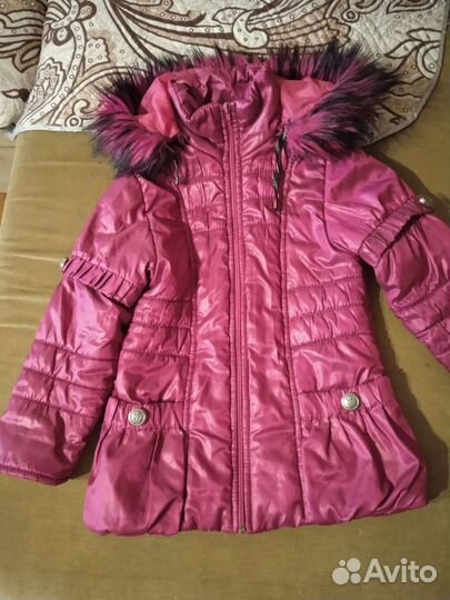 Куртка демисезонная для девочки 116 122