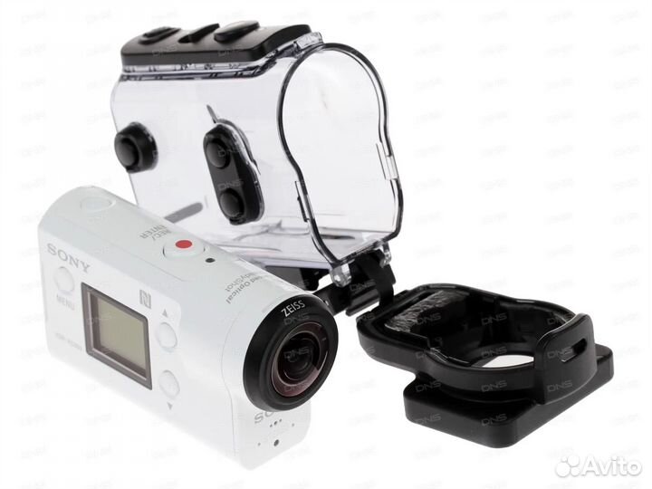 Экшн-камера Sony HDR-AS300R белый