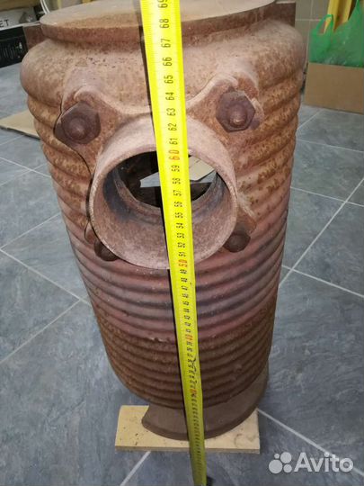 Печь буржуйка чугунная немецкая