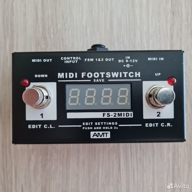 Футсвитч + midi-контроллер AMT FS-2midi