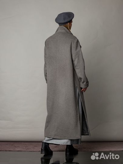 Пальто из шерсти M E A S U R E - Купить с доставк