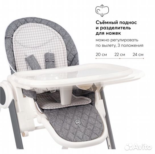 Стульчик для кормления Happy Baby Berny Basic