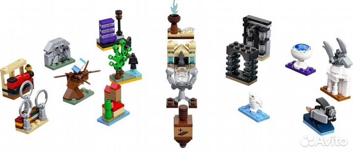 Lego календарь Гарри Поттер (не полный)
