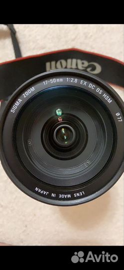 Canon 600D и Объектив Sigma 17-50
