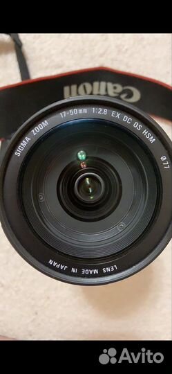 Canon 600D и Объектив Sigma 17-50
