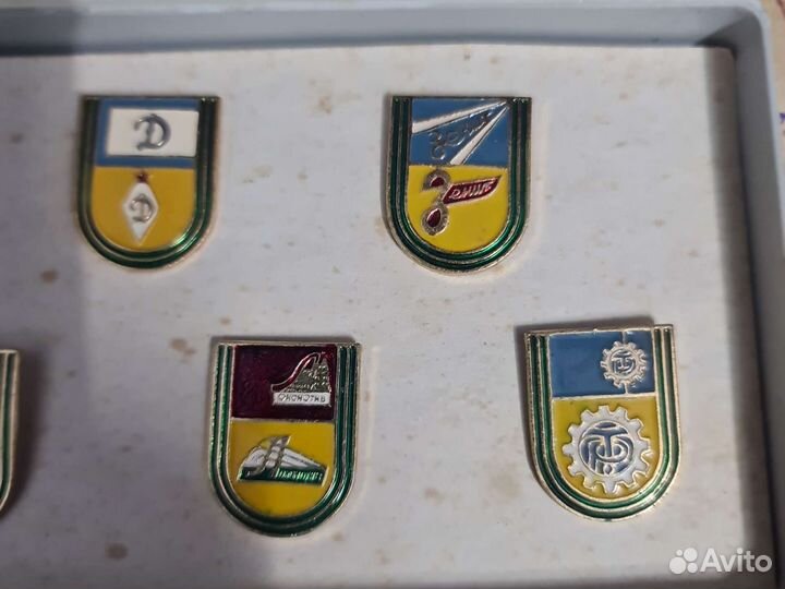 Набор значков,Спортивные общества СССР 