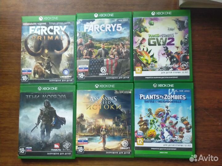 Игры на xbox One