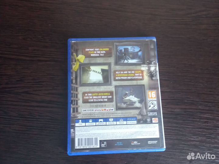 Диски на ps4 little nightmares