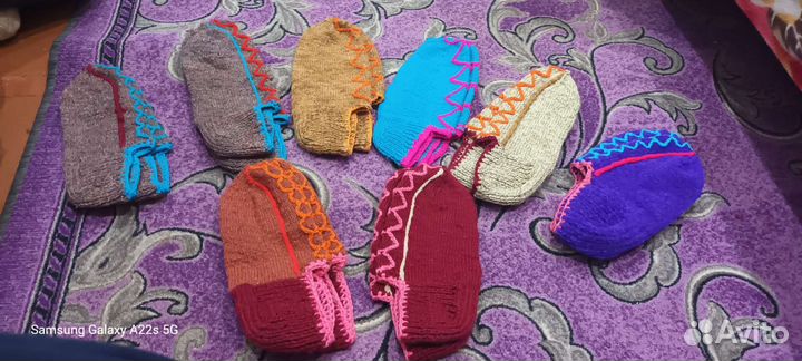 Вязанные следки