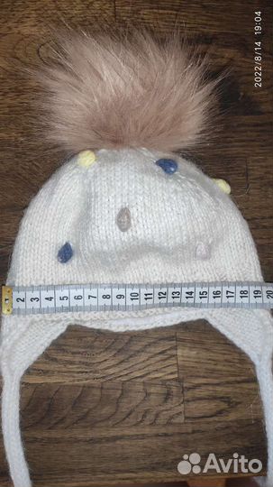 Шапка Zara и снуд для малыша 6-9 мес