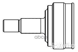 ШРУС наружный к-т chevrolet lanos / sens (klat)
