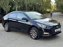 Hyundai Solaris 1.6 AT, 2018, 55 200 км, с пробегом, цена 1 645 000 руб.