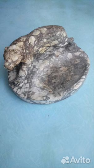 Пепельница СССР из камня антиквариат