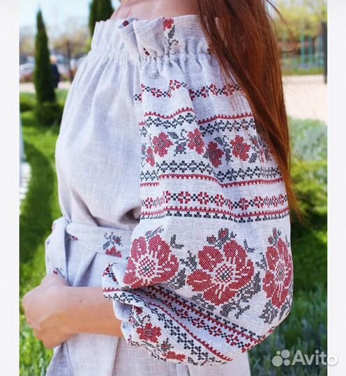 Русский народный сарафан женский