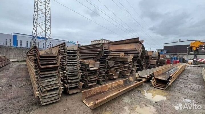 Шпунт Ларсена / аренда погружение шпунта