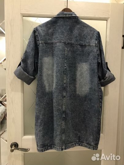 Джинсовая куртка и джинсы 48 размер