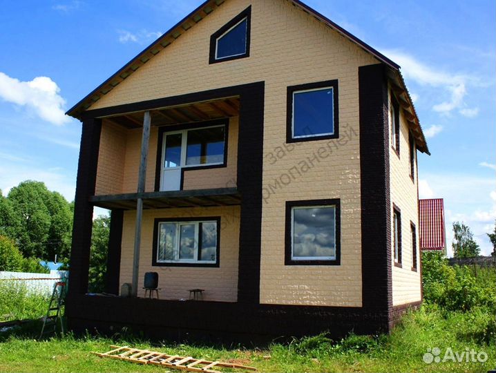 Фасадные термопанели с утеплителем