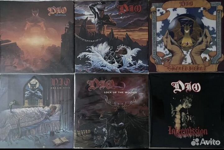 Dio оригинальные виниловые пластинки