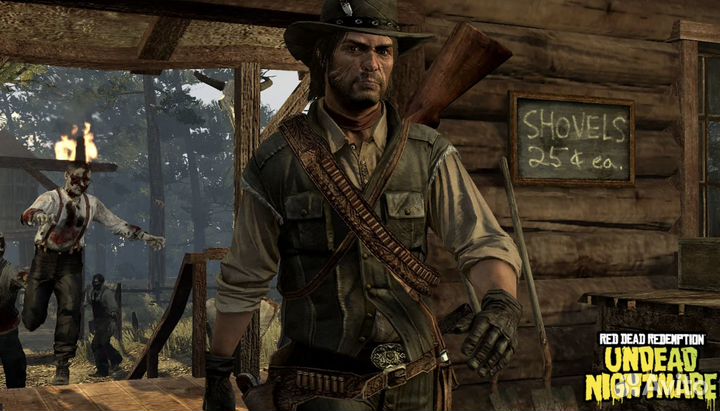 Red Dead Redemption Undead Nightmare (Xbox 360) Б