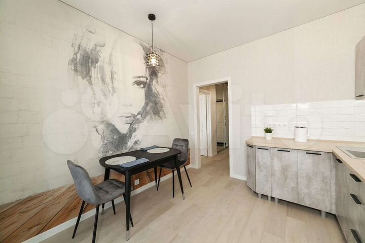 1-к. квартира, 38 м², 2/12 эт.