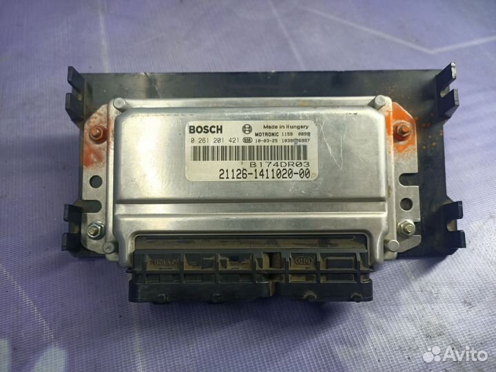 Блок управления двигателем/эбу LADA Priora