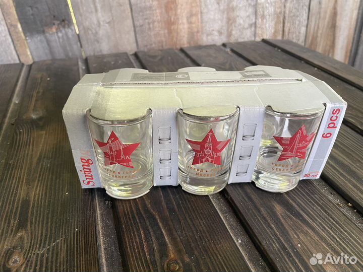 Набор из 6-ти стопок 
