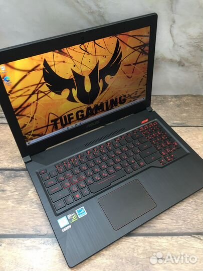 Игровой asus 15.6 ips, i5, gtx 1050