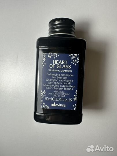 Davines шампунь heart of glass блонд уход