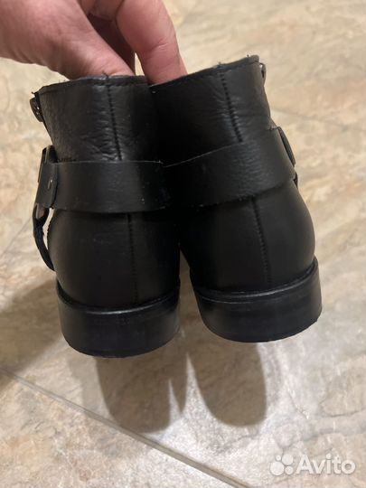 Полуботинки женские 38 размер zara кожа