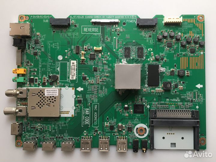 Main EAX65612205 (1.0) EBL61400503 LG 55EC930V