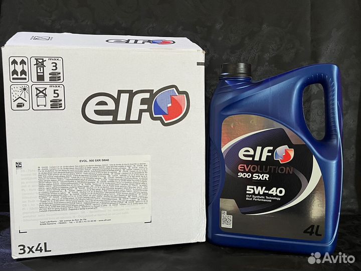 Моторное масло ELF Evolution 900 SXR 5W-40 4л